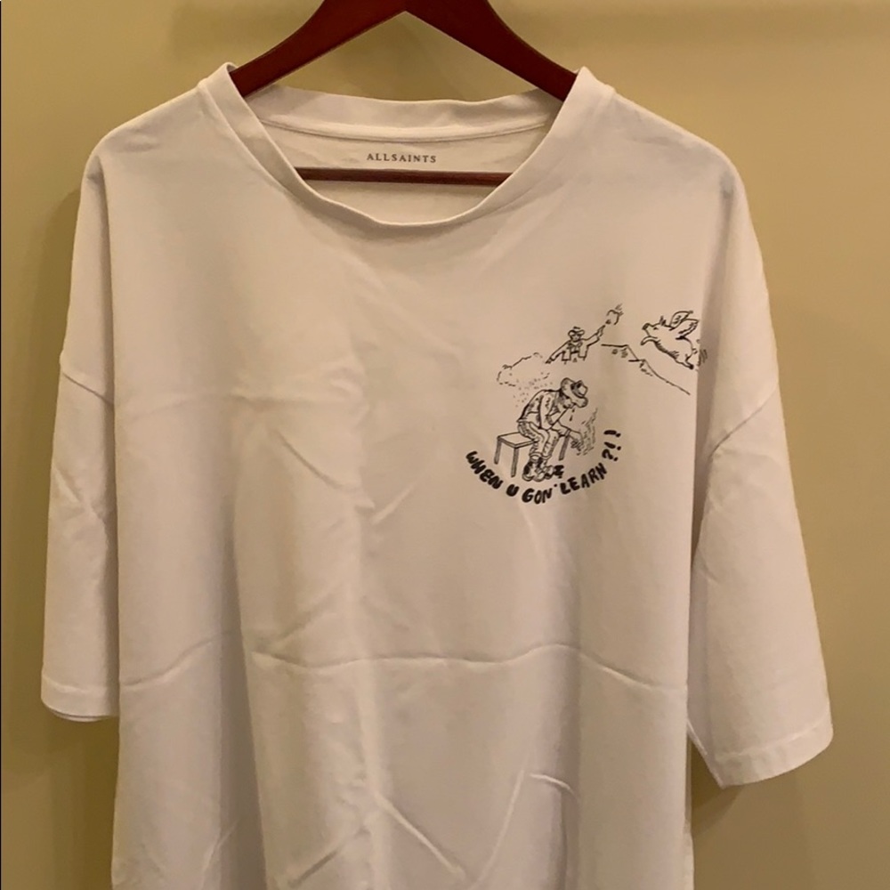 All Saints Oversized T-shirt (limited edition)